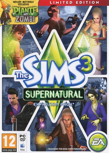 The sims supernatural - pc,