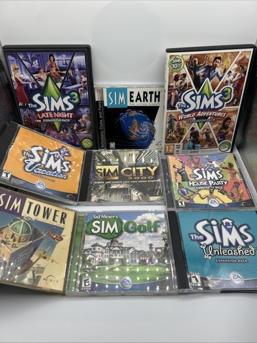 Lotto giochi sims per cd - 9,