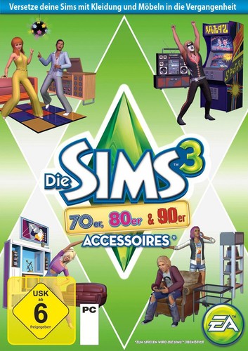 Die sims accessori anni 70 - die,