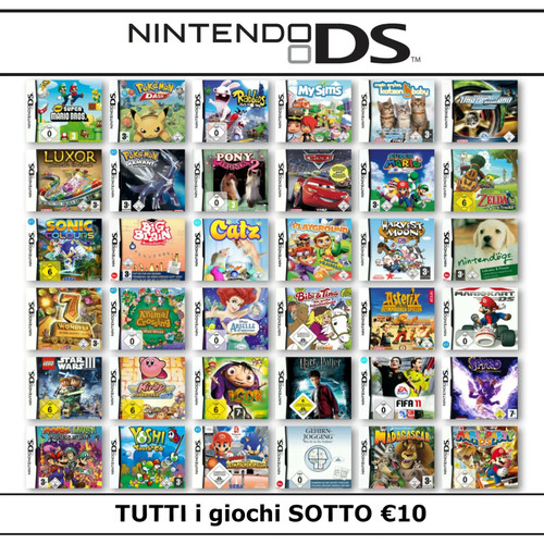 Nintendo nds gioco scelta - ds,